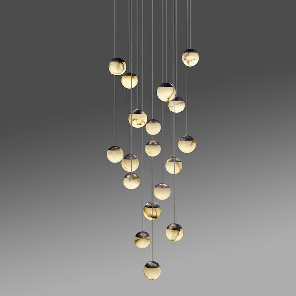 Calli 18 alabaster pendant