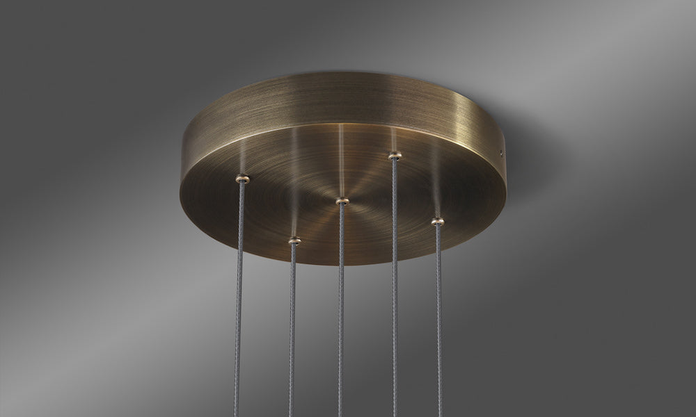 Calli Alabaster Chandelier 5 Lights