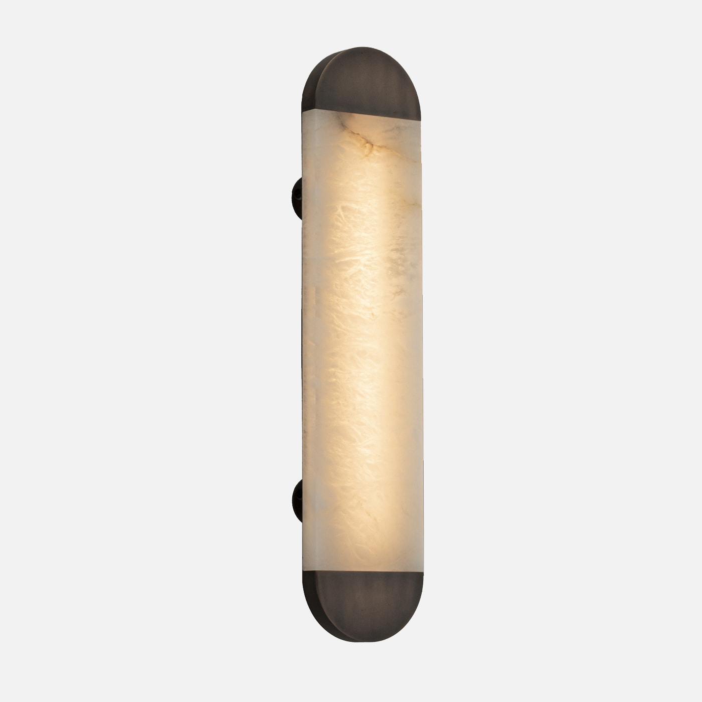 Ghost alabaster wall sconce