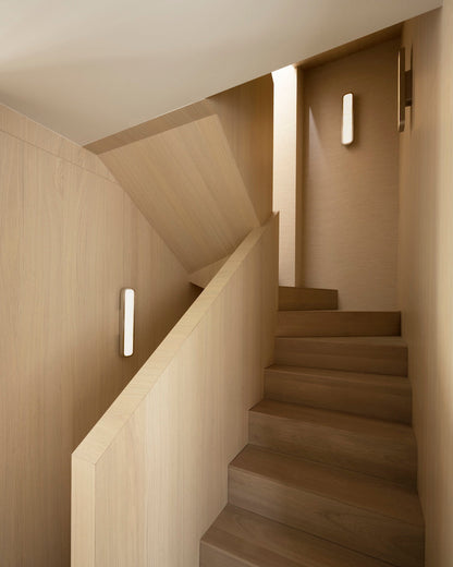 Hublot alabaster wall sconce