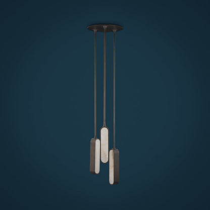 Pearl Alabaster Trio Pendant