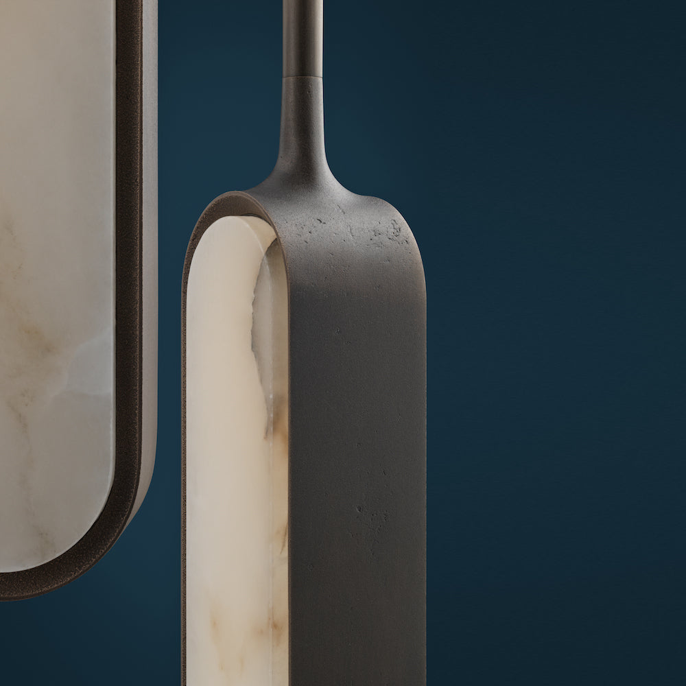 Pearl Alabaster Trio Pendant