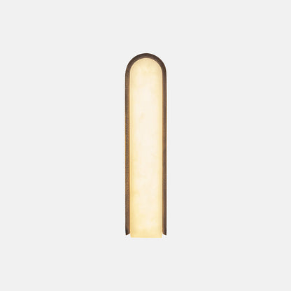 Quarte alabaster wall sconce