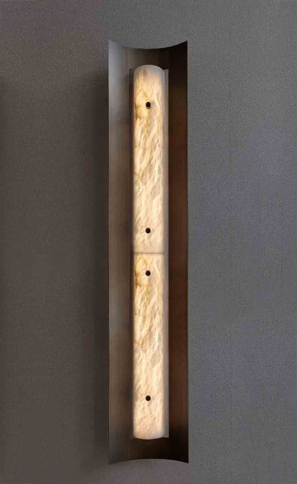Tallis alabaster wall sconce