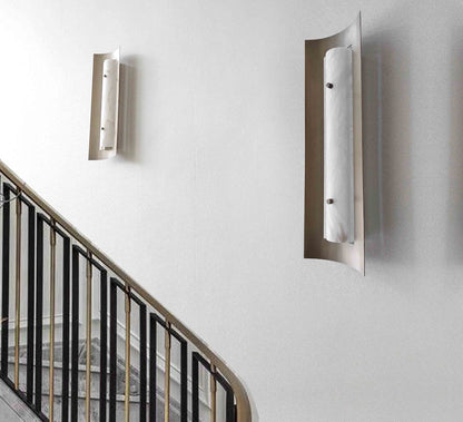 Tallis alabaster wall sconce