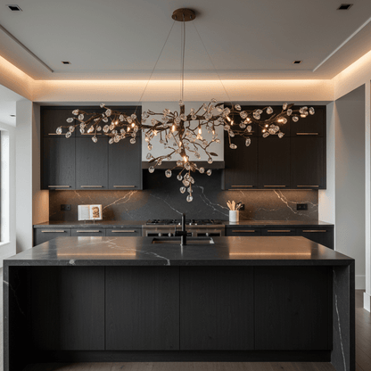 Cherry Blossom Branch Tree Chandelier