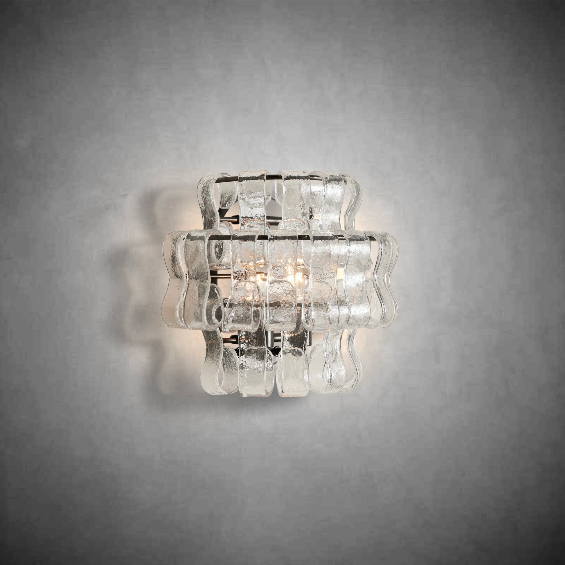 Morylighting Veridian Artisan Glass Sconce - Background Shot