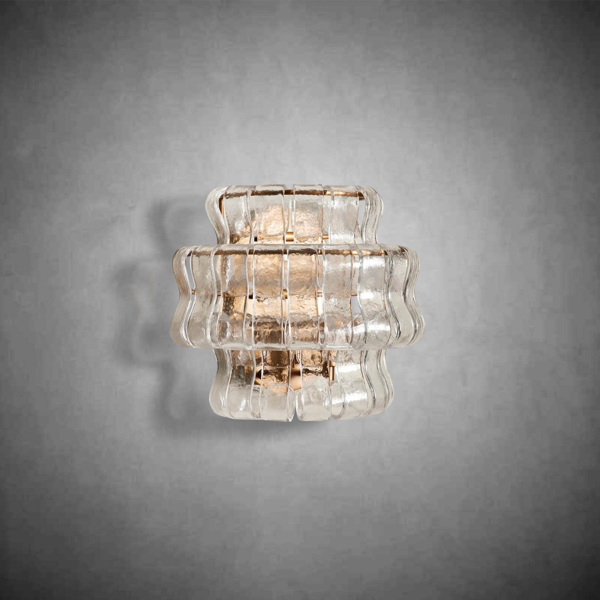 Morylighting Veridian Artisan Glass Sconce - Background Shot