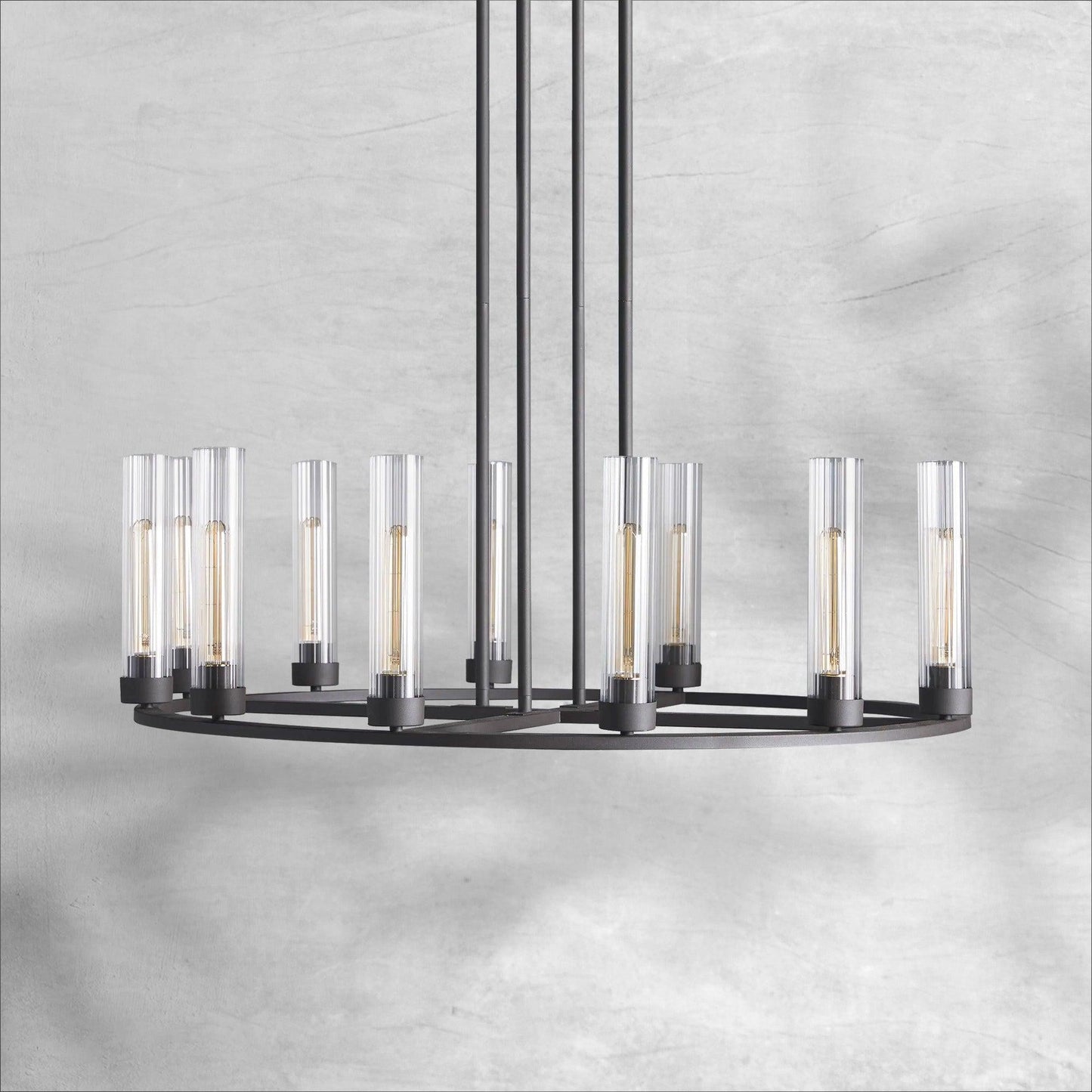 Andreas Round Chandelier 10/12 Light
