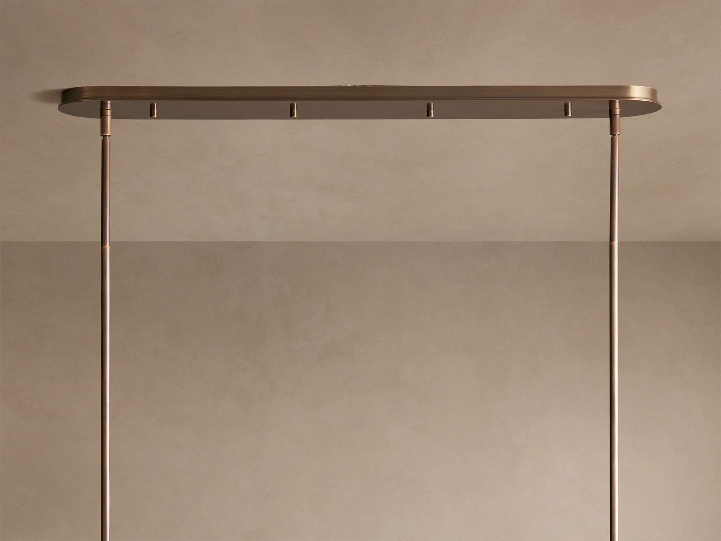 Daphne Fabric Linear Chandelier