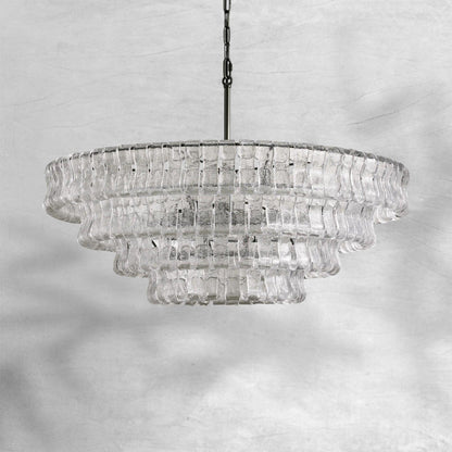 Ghiaccio Round Chandelier 24"36"48"60"