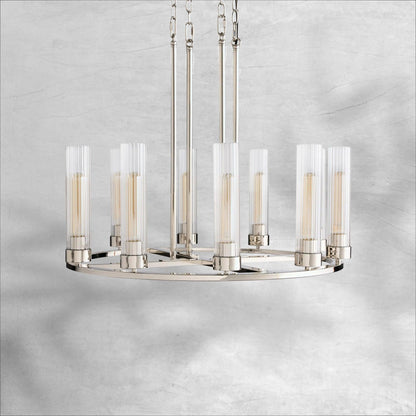 Andreas Round Chandelier 10/12 Light