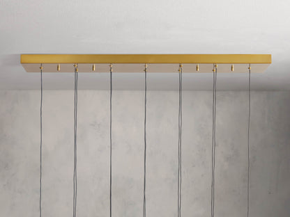 Soltaire Linear Chandelier 37" 50" 60" 70" 87" 120" | Morylighting (31)