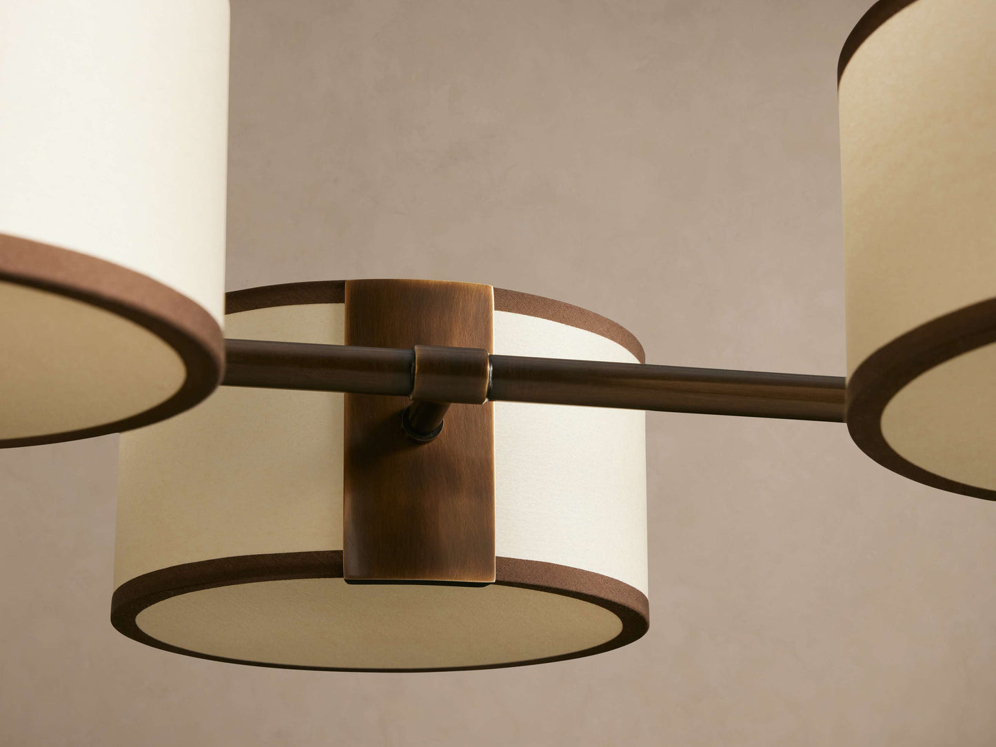 Daphne Fabric Linear Chandelier
