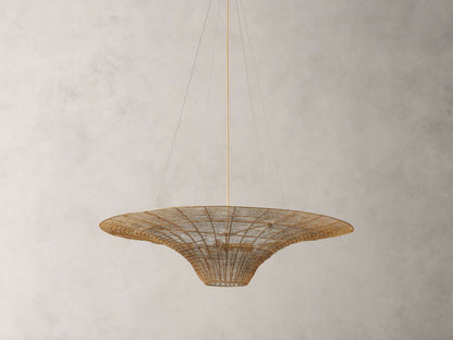 Mirza Caping Chandelier 48''D