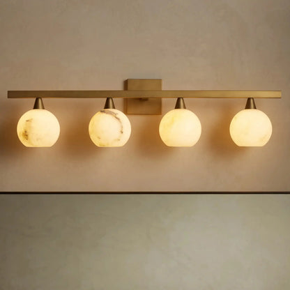 Arica Alabaster Sconce 4 Light