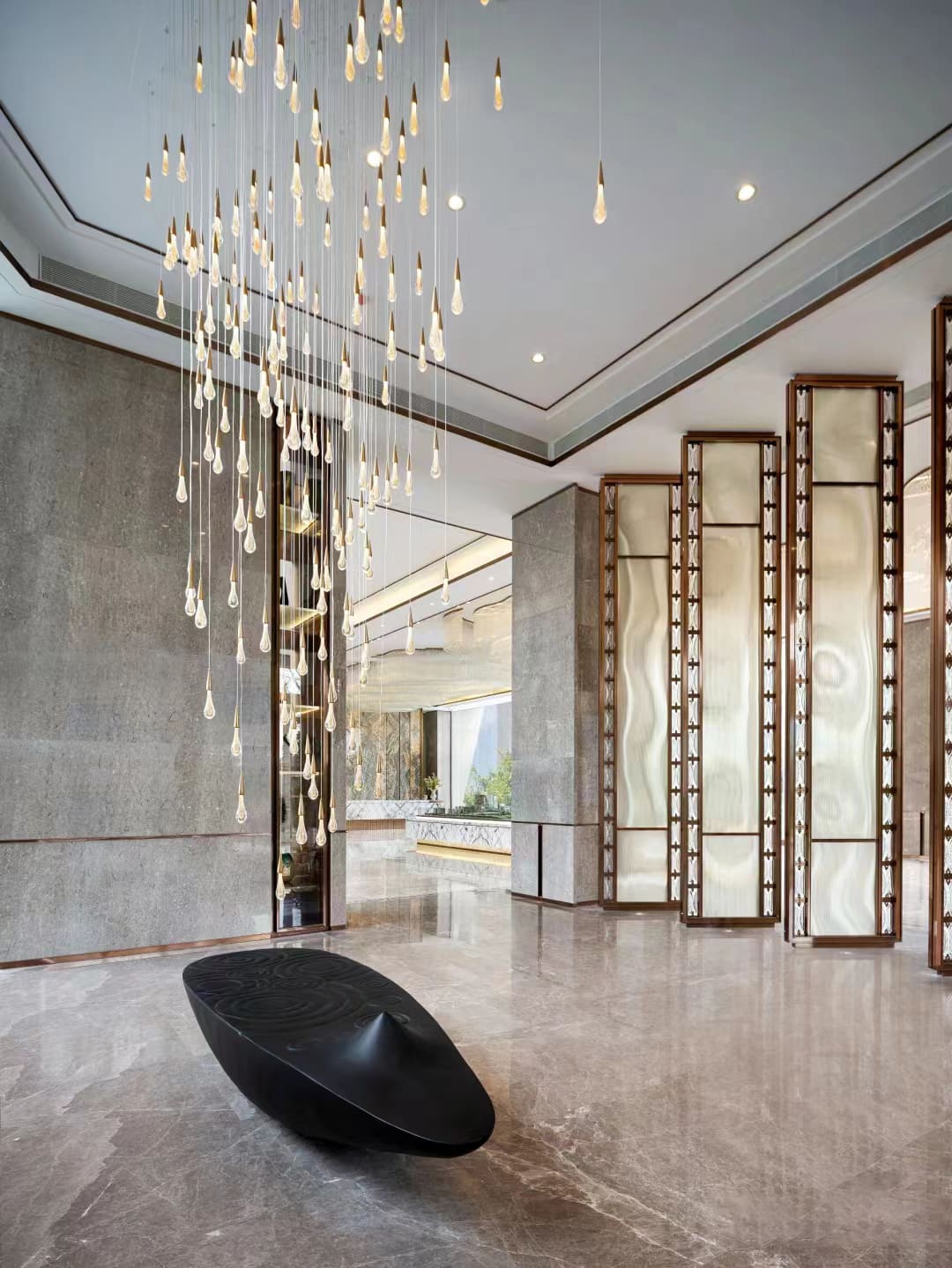 Soltaire Linear Chandelier 37" 50" 60" 70" 87" 120" | Morylighting (43)