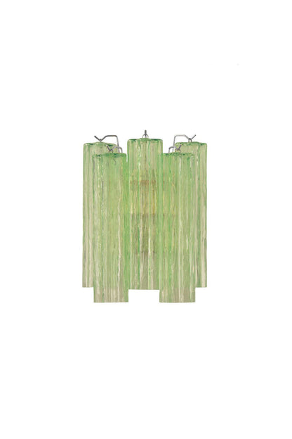 Bright Green Art Glass Wall Lamp | morylighting