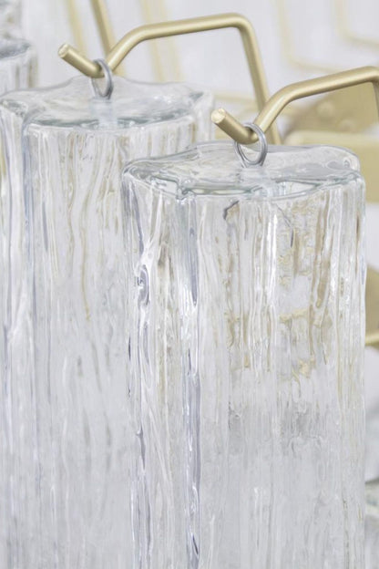 1990s Tronchi Art Glass Cascade Chandelier - view 9 | morylighting