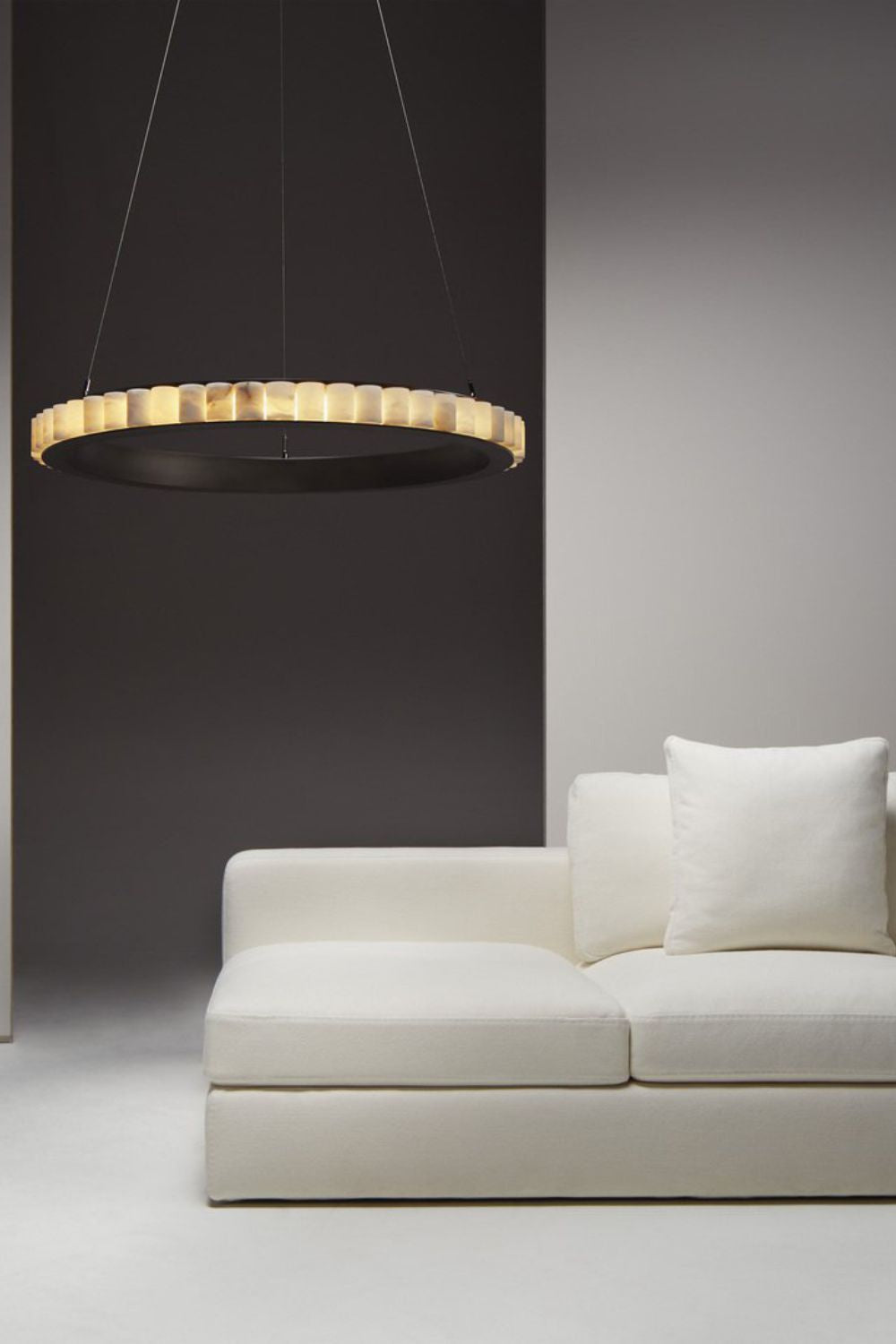 Avalon Halo Chandelier - morylighting