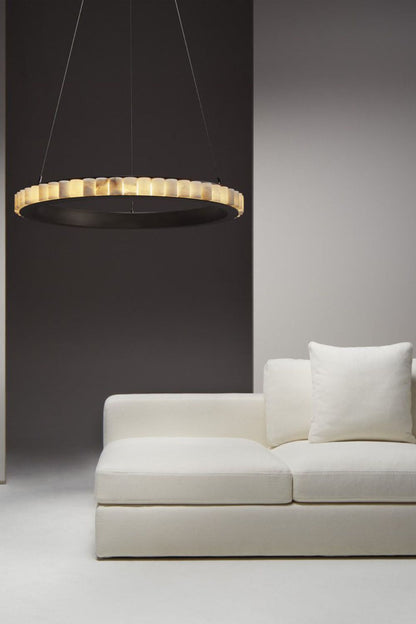 Avalon Halo Chandelier - morylighting