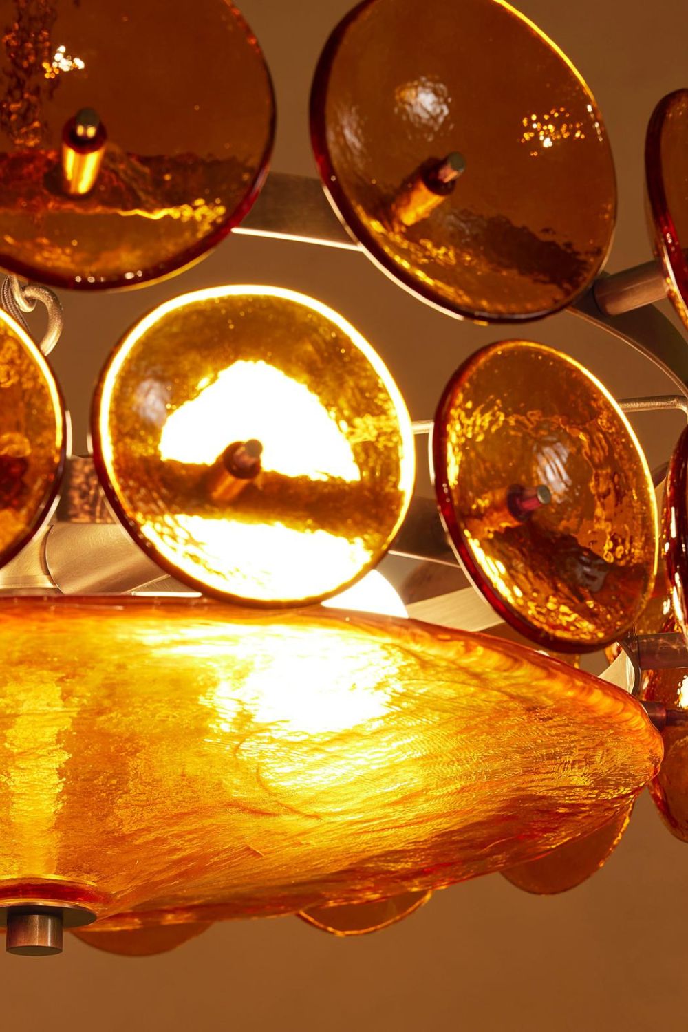 Italian Art glass Lorenzo chandelier - view 18 | morylighting