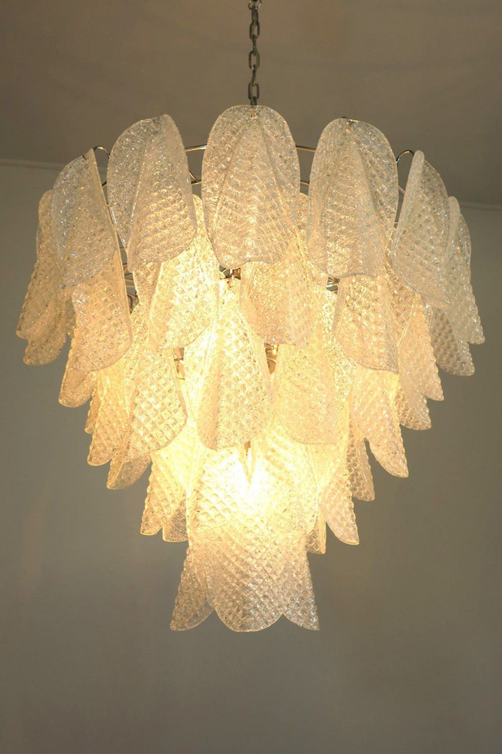 Rondini Transparent Art Glass Chandelier - view 12 | morylighting