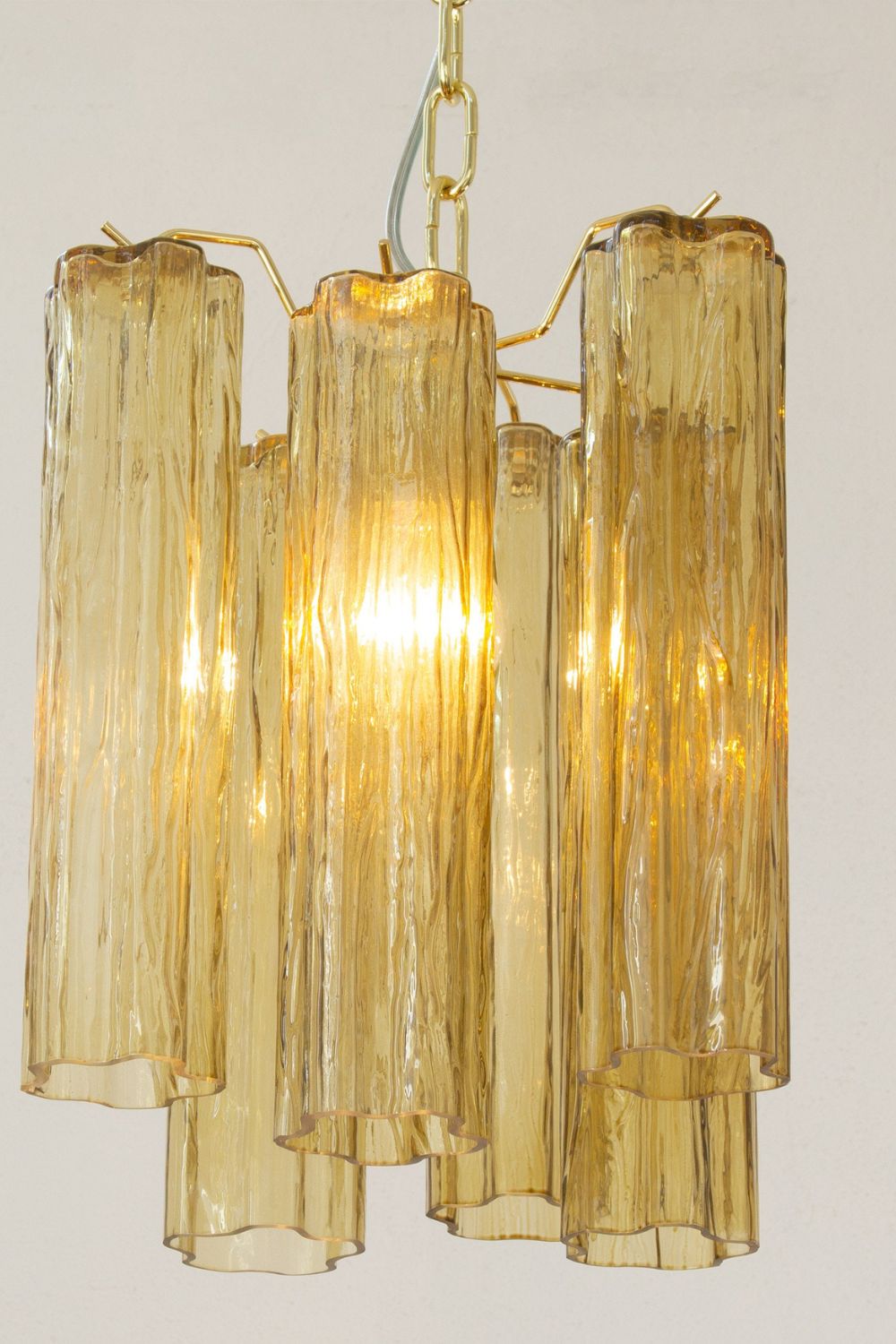 Amber Art Tronchi Glass Pendant Light - view 4 | morylighting