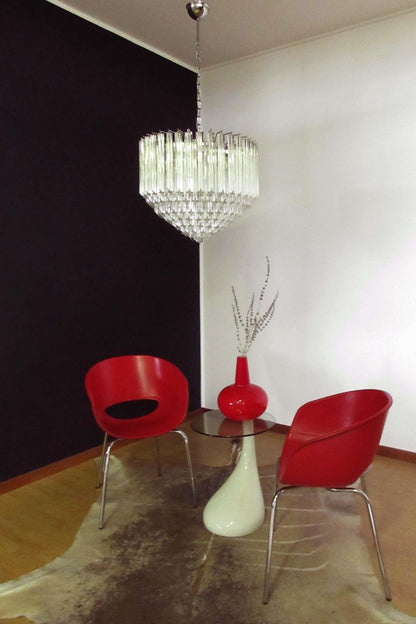 Contemporary Art Quadriedri Prism Chandelier - view 5 | morylighting