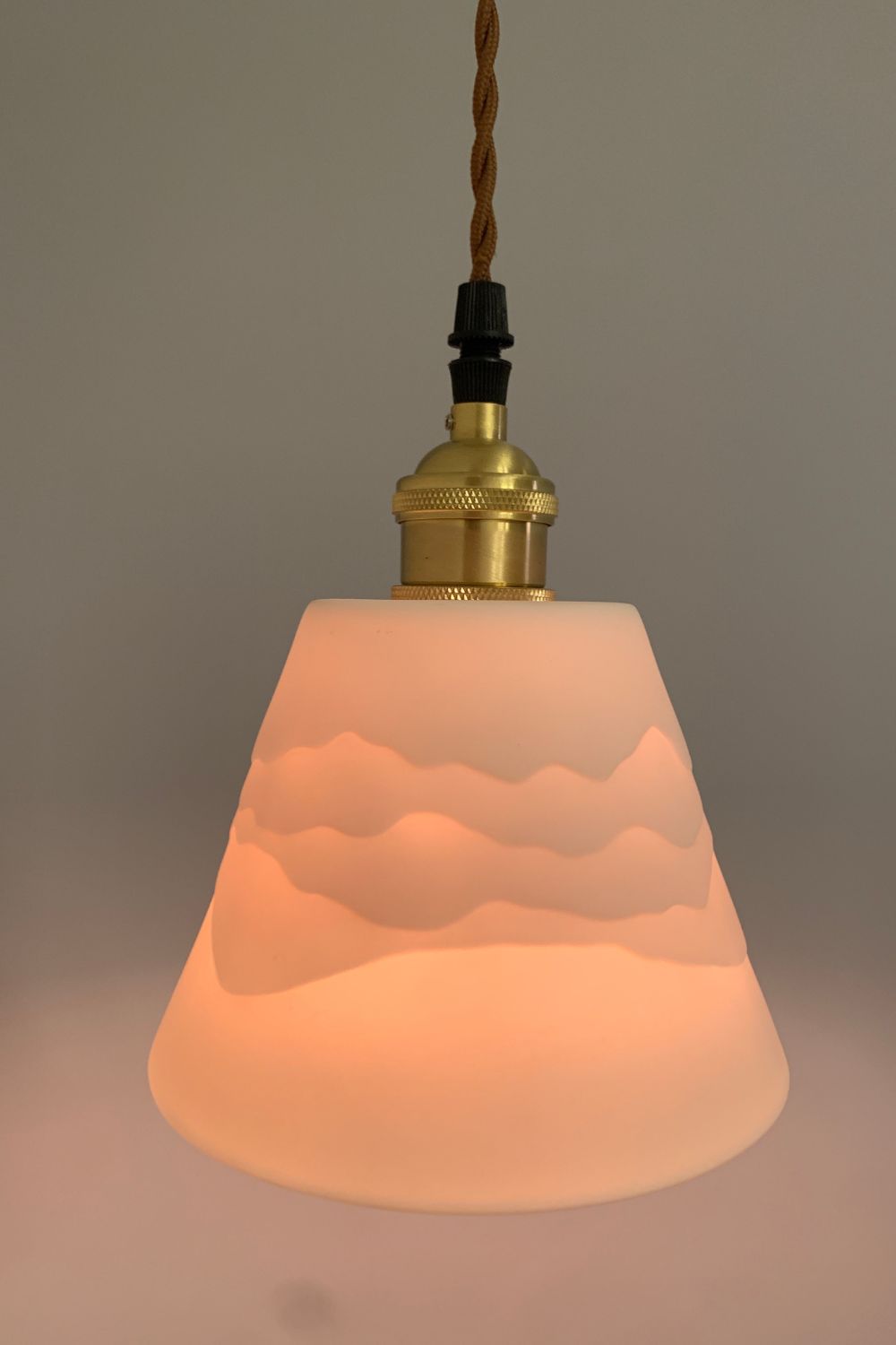 Mountains Shadow Ceramic Pendant Lamp - morylighting