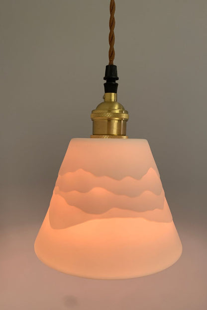 Mountains Shadow Ceramic Pendant Lamp - morylighting