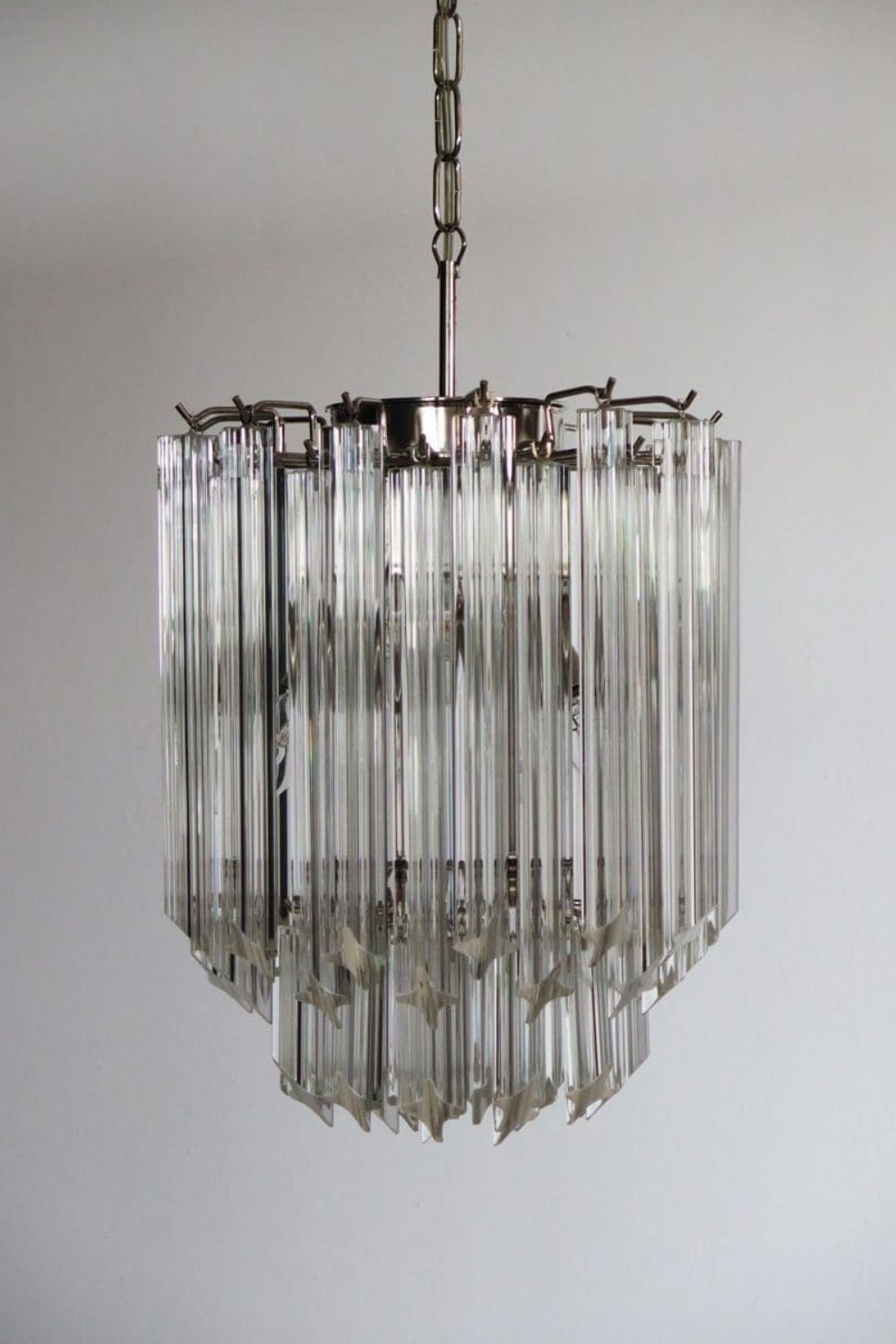 Art Quadriedri Glass Chandelier - view 8 | morylighting