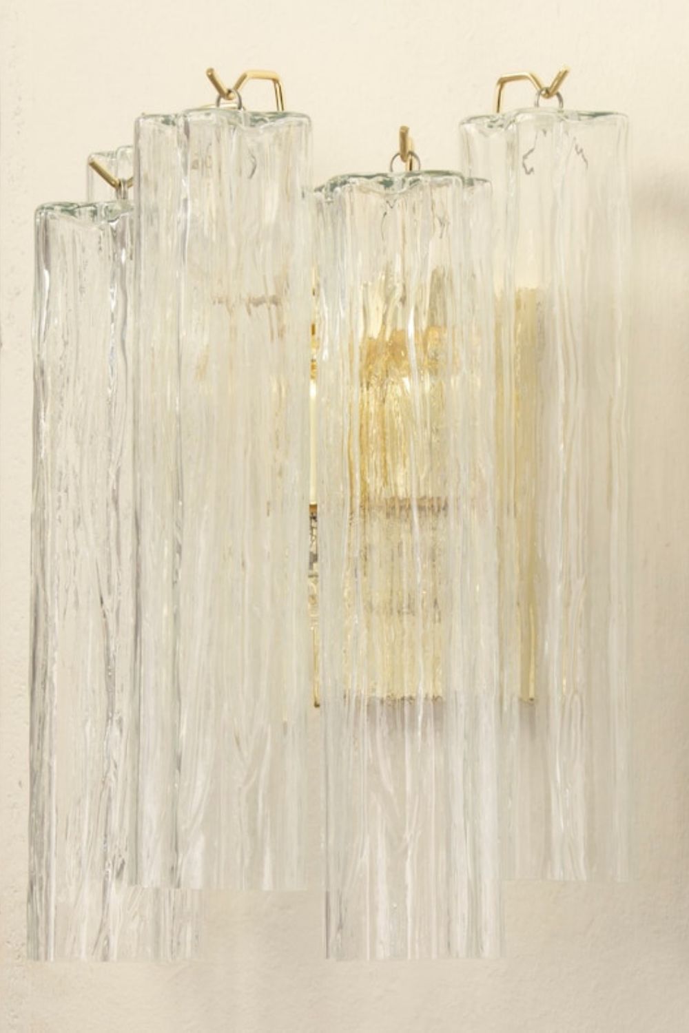 Art glass crystal wall lamp - view 6 | morylighting