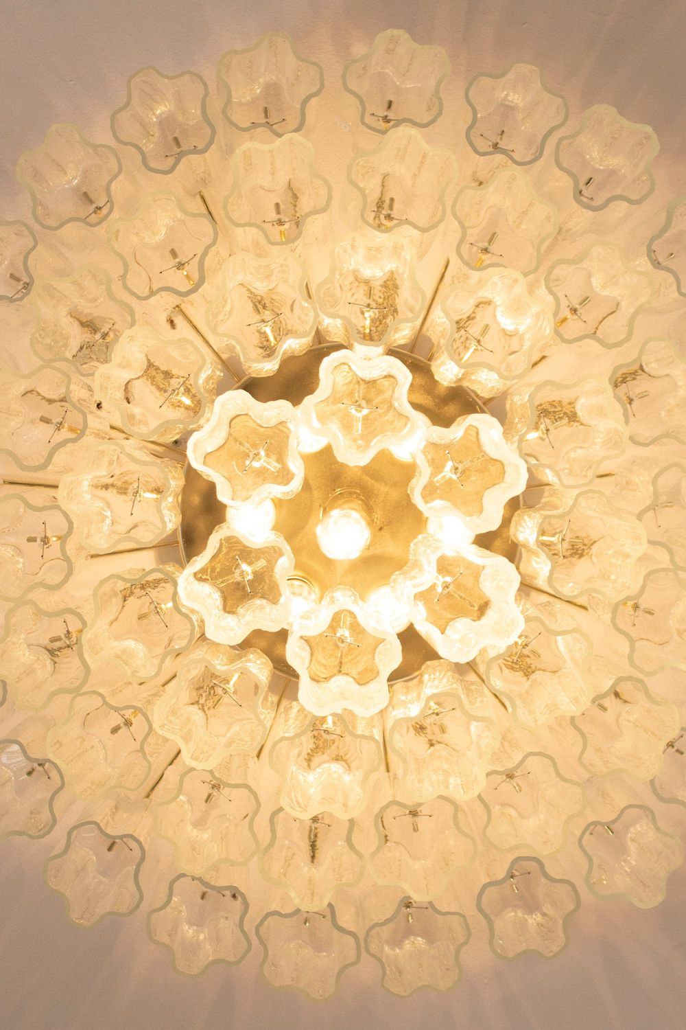 Clear Art Glass Tronchi Ceiling Light - view 11 | morylighting