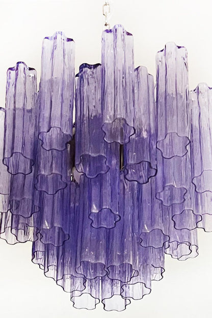 Amethyst Art Glass Pendant Chandelier - view 10 | morylighting