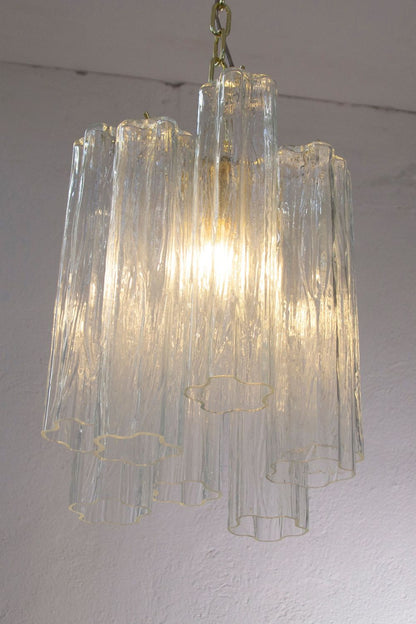 Vintage Art Glass Tronchi Pendant Light - view 7 | morylighting