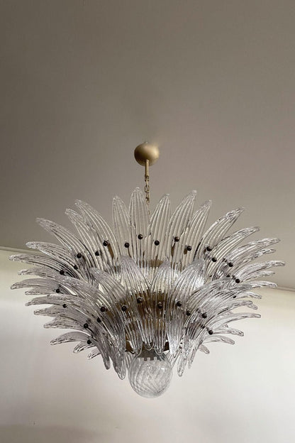 Original Art Palmette Crystal Chandelier - view 8 | morylighting