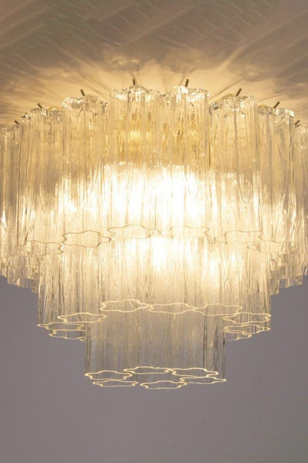Art Trunci Glass Statement Ceiling Light - view 3 | morylighting