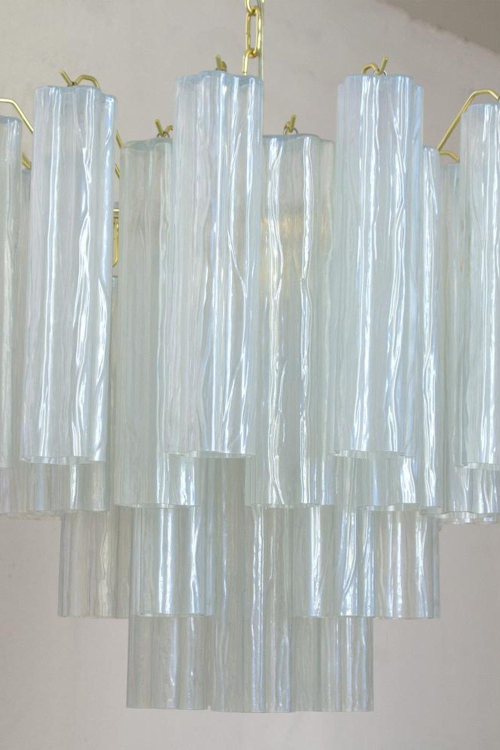 1990s Vintage Italian Opaline Glass Pendant Light - view 7 | morylighting