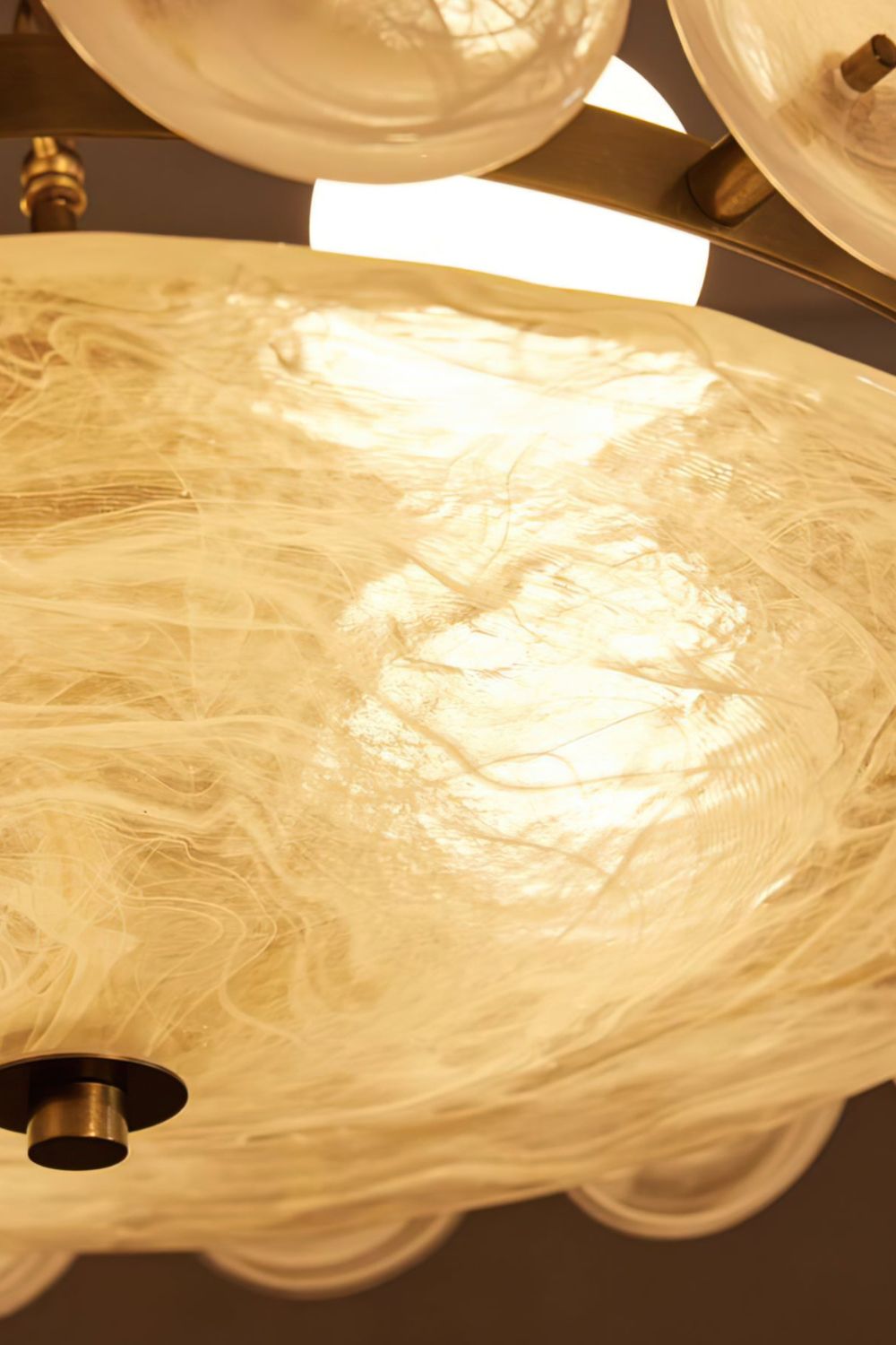 Italian Art glass Lorenzo chandelier - view 24 | morylighting