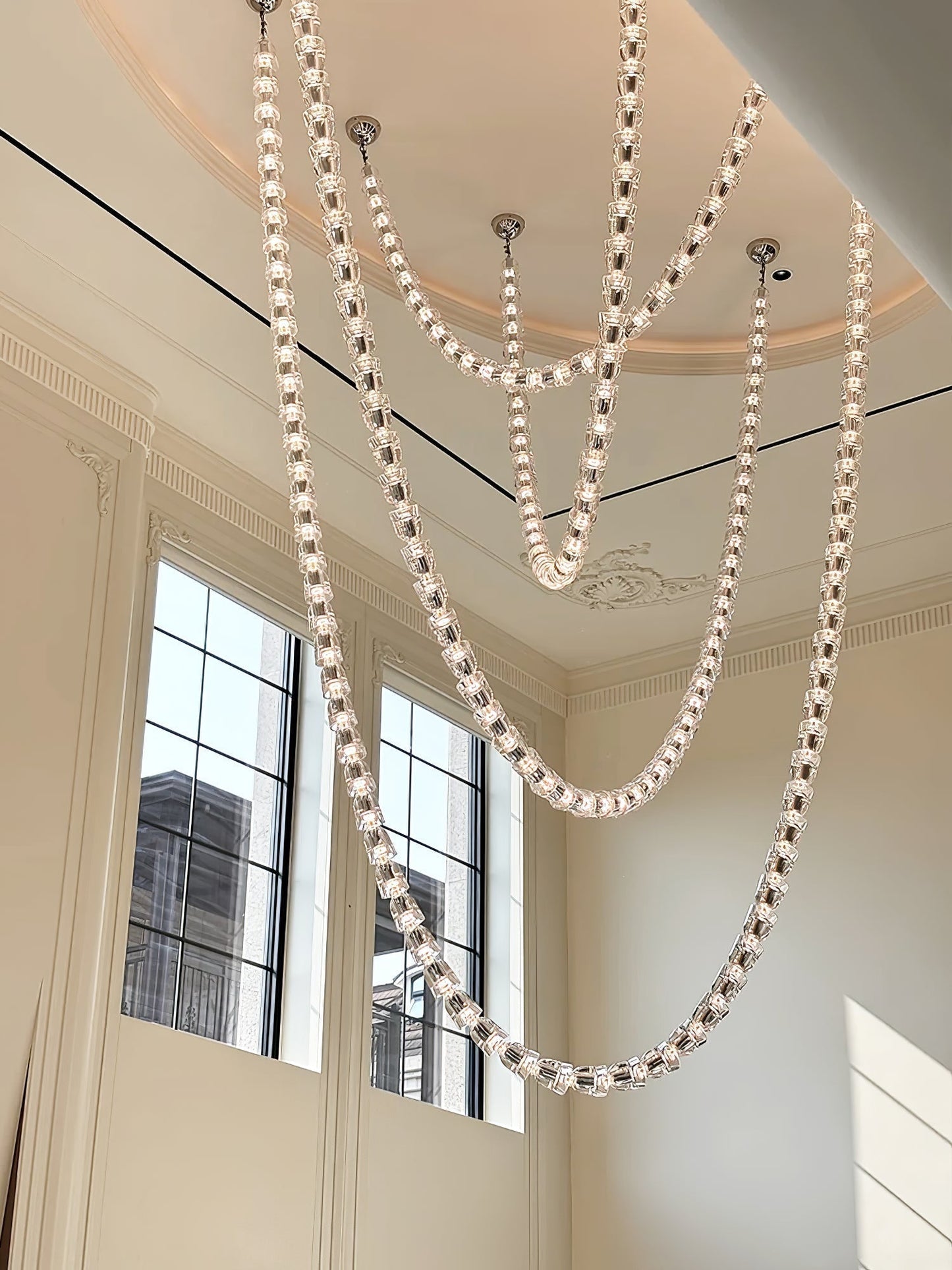 Gabriel Chrome Crystal Chandelier