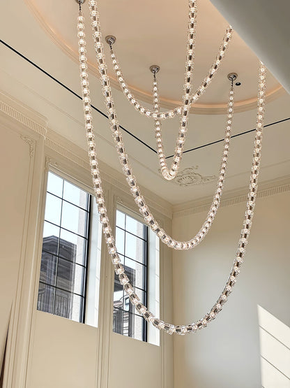 Gabriel Chrome Crystal Chandelier