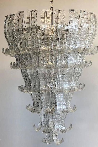 Grand Art Felci Leaf Glass Chandelier - view 10 | morylighting
