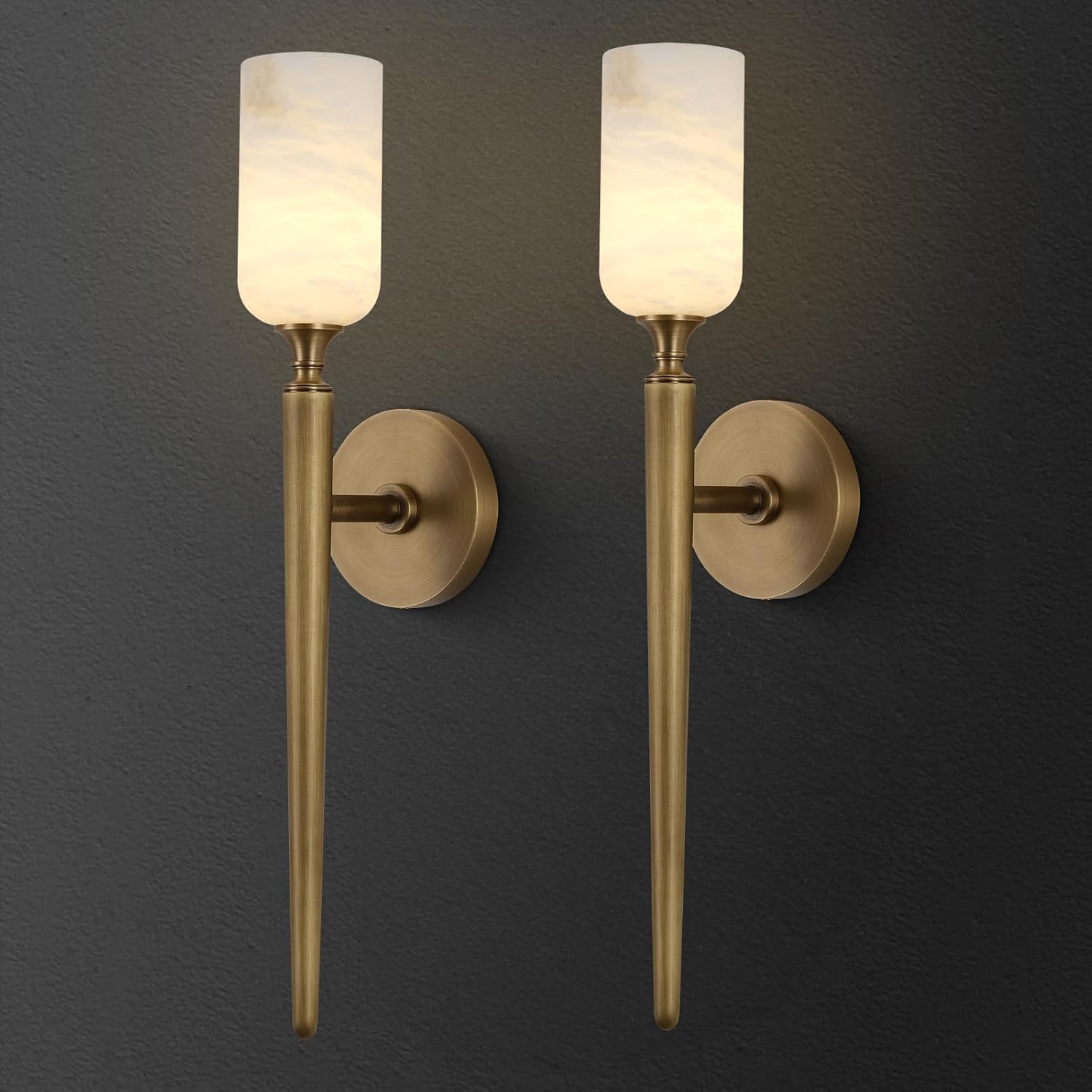Monty Alabaster Wall Sconces