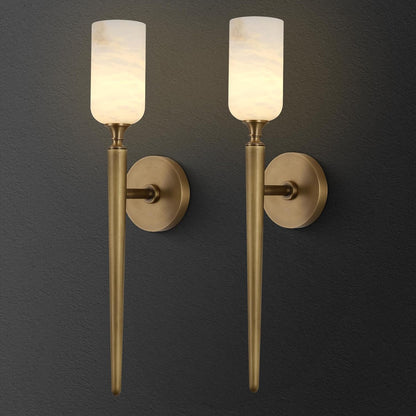 Monty Alabaster Wall Sconces