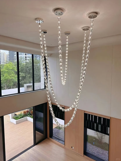 Gabriel Chrome Crystal Chandelier