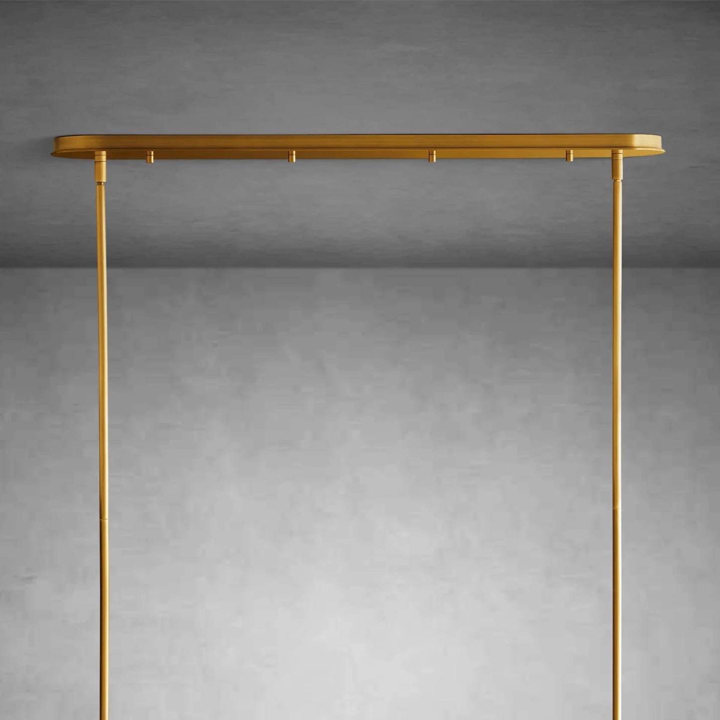 Daphne Metal Linear Chandelier 62''72''