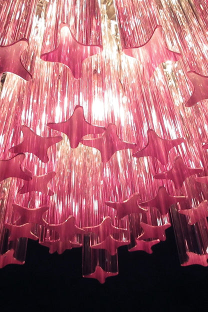 Amethyst Art Glass Prism Chandelier - view 13 | morylighting