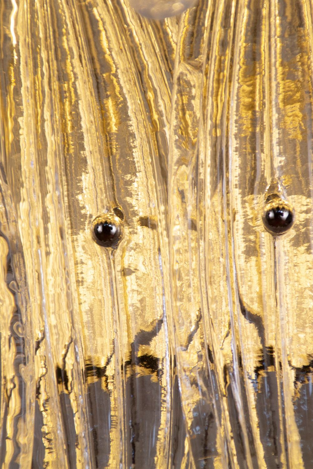 Italian Art Glass Palm Leaf Chandelier - view 11 | morylighting