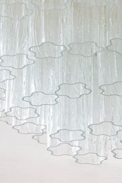 Clear Art Glass Tronchi Ceiling Light - view 8 | morylighting